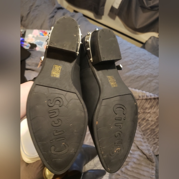 Sam Edelman Black Spike Booties - Picture 3 of 4